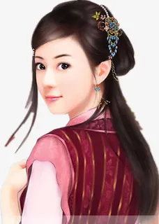 古代美女免抠