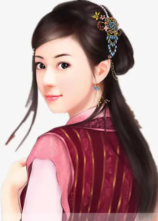 古代美女免抠