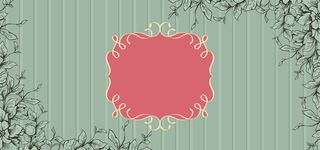 春天纹理绿色banner背景高清