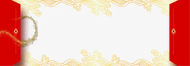 创意新春装饰边框PNG免抠