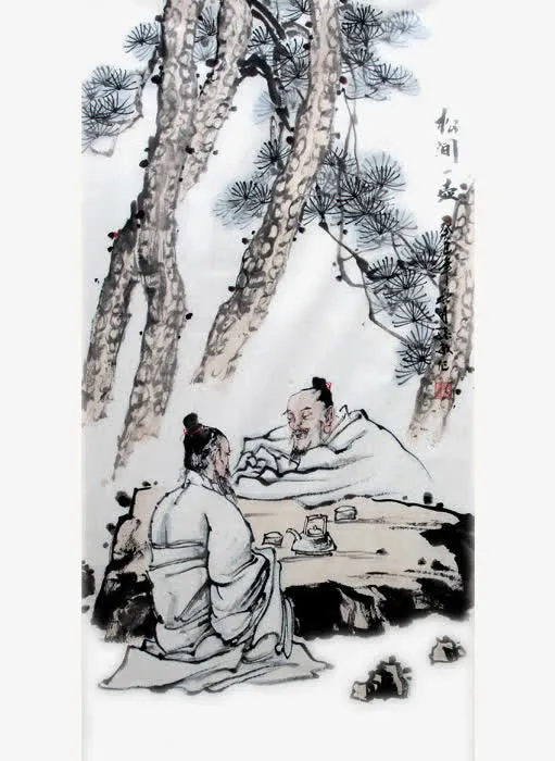 松下两人免抠