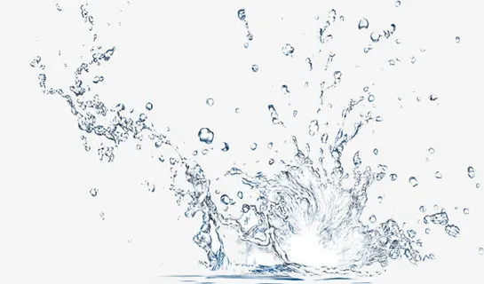 水花飞溅免抠