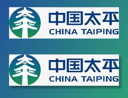 中国太平logo免抠标签元素 中国太平logo免抠标签元素