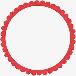 环形划痕波浪线装饰元素免抠