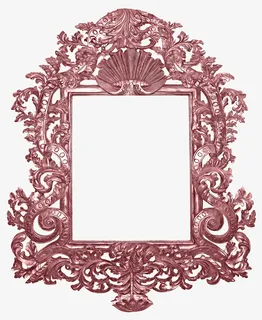 怀旧复古相框免抠