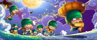 炮炮兵抢月饼高清