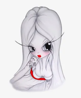 西方人物图案西方美女剪影免抠