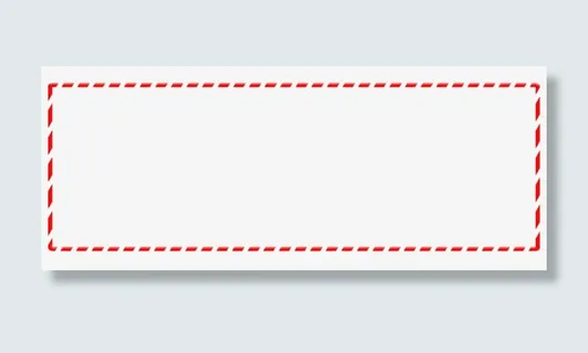 红色圣诞节背景边框免抠