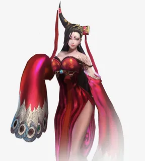 娇艳玲珑古风美女免抠