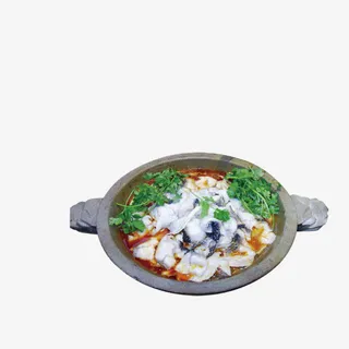 美味石锅鱼免抠