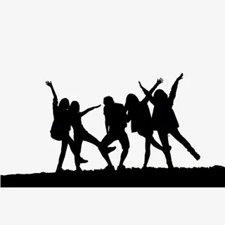 活力的年轻人免抠