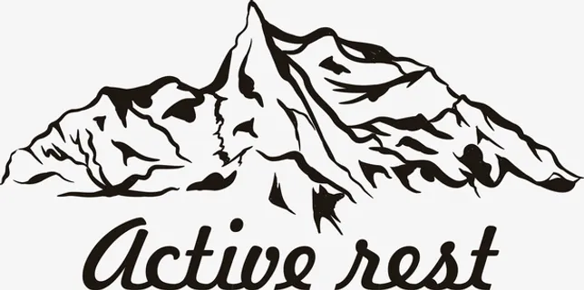 矢量手绘山峰素材图免抠