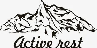 矢量手绘山峰素材图免抠