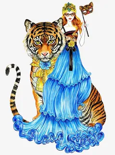 野兽与美女免抠