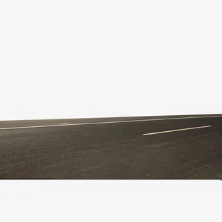 黑色大马路免抠