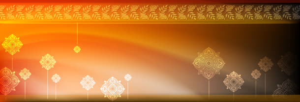 高档精美花纹banner