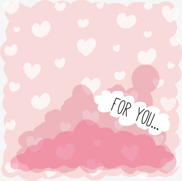 粉色情人节背景素材