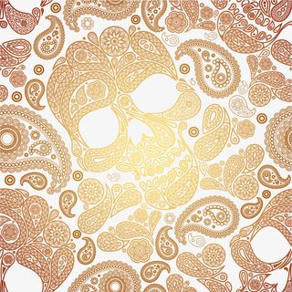 漩涡花纹底纹免抠