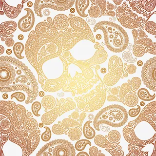 漩涡花纹底纹免抠