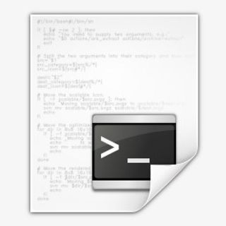 mimetype文本脚本x图标免抠