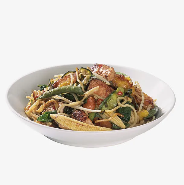 美味青瓜炒肉免抠