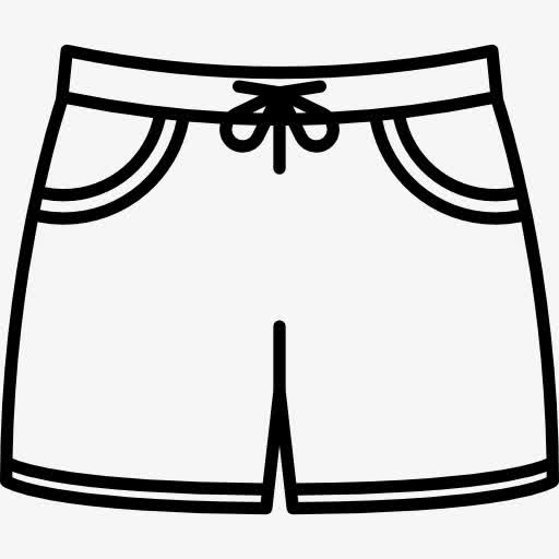 短裤图标免抠