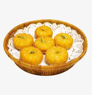 餐后零食南瓜饼免抠