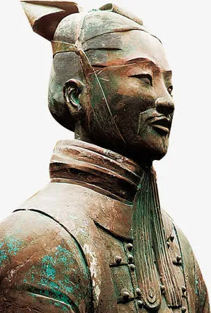 中国文明兵马俑免抠