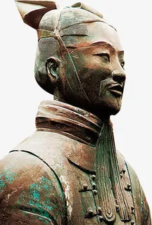 中国文明兵马俑免抠