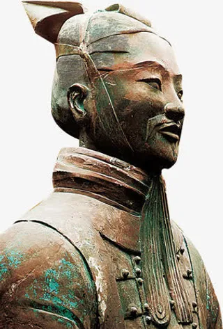 中国文明兵马俑免抠