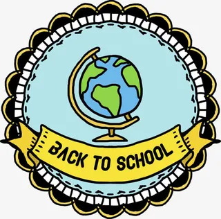 开学季地球仪图标免抠