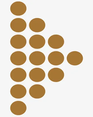 小圆球矢量箭头免抠