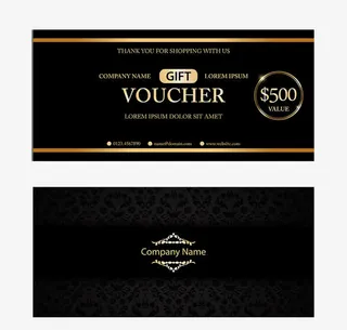 花纹底纹优惠劵设计免抠