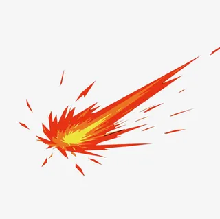 冲击火焰素材免抠
