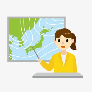 卡通洋流播报免抠