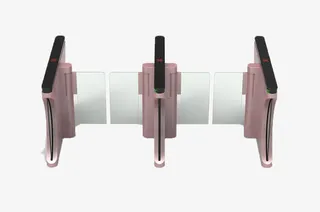 人行通道闸 刷卡闸机免抠