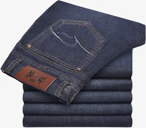 高清摄影男装牛仔裤海报免抠