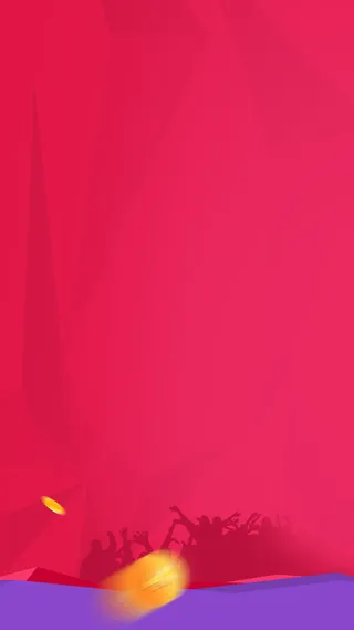 红色扁平背景高清