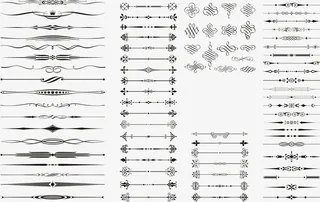 装饰 分割线免抠