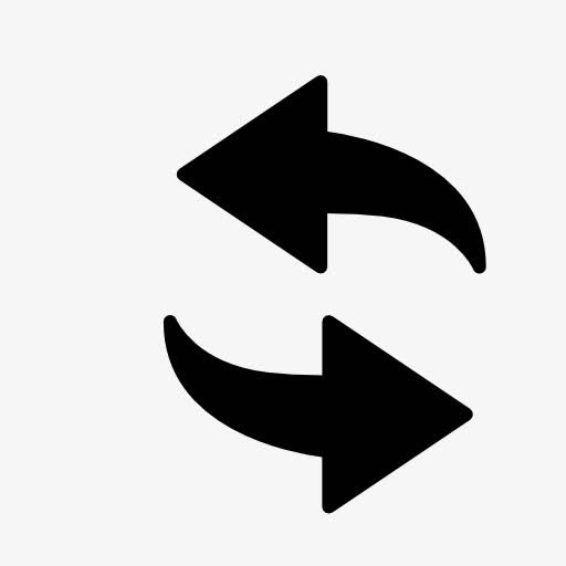 箭头回收图案免抠