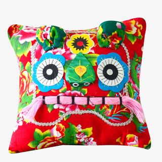 老虎图案靠枕免抠