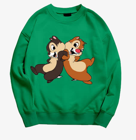 宽松韩版潮套头学生闺蜜装免抠