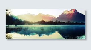 青山绿水唯美背景图高清