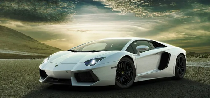 兰博基尼超级跑车背景图片高清
