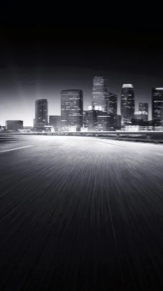 灰色高速公路城市海报H5背景素材高清