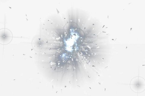 爆炸飞射流石效果免抠
