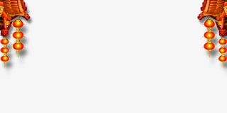 红色喜庆的新年元素灯笼免抠