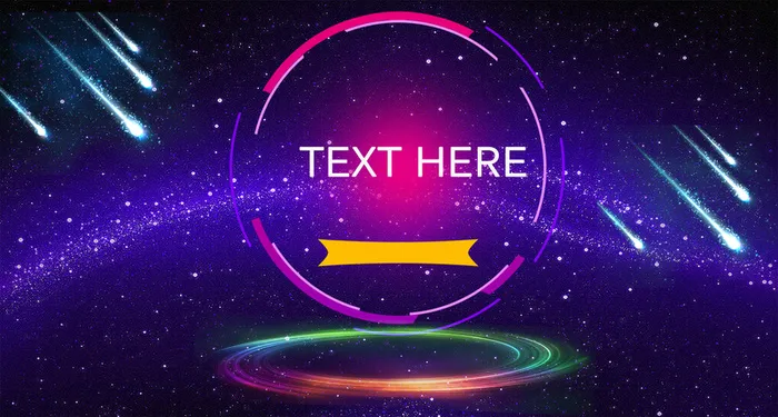 星空梦幻绚丽背景高清