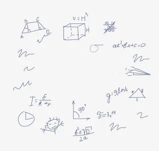 矢量创意立体剪子背景