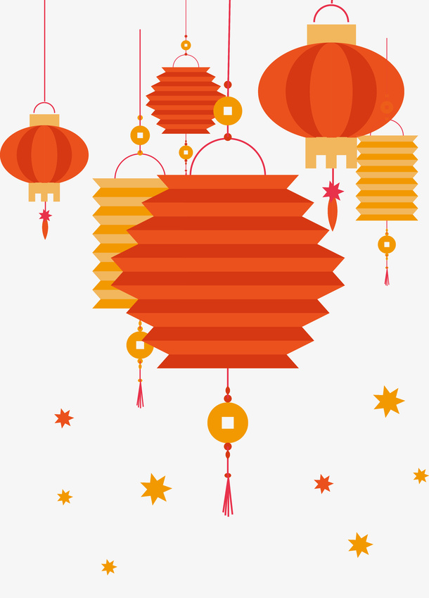 文艺卡通小清新装饰插画广告设计免抠